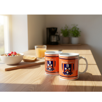 Pack of Two Crest Mugs 11oz