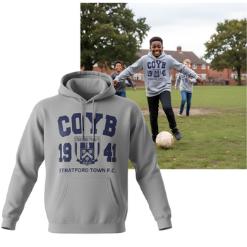 Junior COYB Hoody Grey Marl