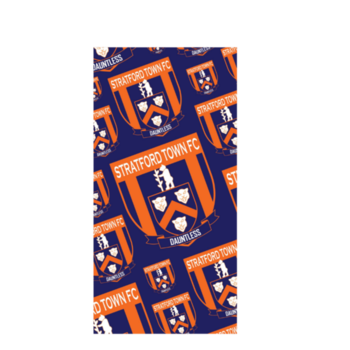 Multi Crest Beach Towel Orange
