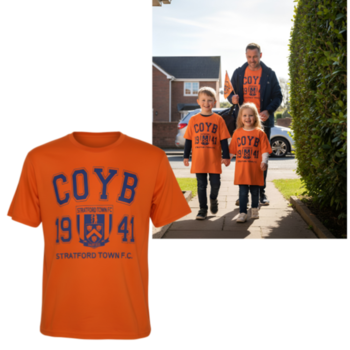 Junior COYB T Shirt Orange