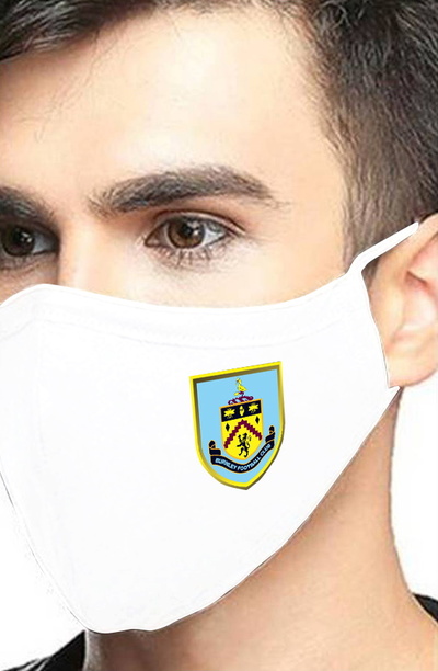 BURNLEY FC FACEMASK WHITE