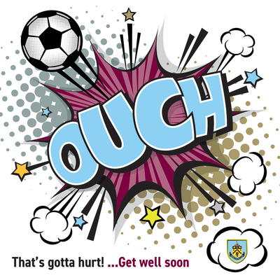 OUCH GET WELL CARD