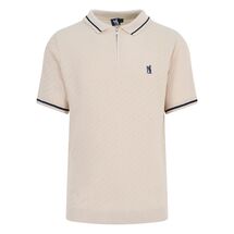 WCCC KNITWEAR QUARTER ZIP POLO
