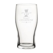 WCCC COUNTY CHAMPIONS TROPHY PINT GLASS