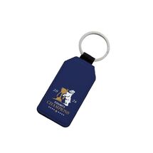 WCCC COUNTY CHAMPIONS BEAR & TROPHY BOTTLE LEATHER KEYRING