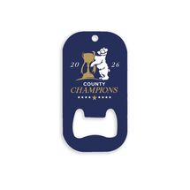 WCCC COUNTY CHAMPIONS BEAR & TROPHY BOTTLE OPENER