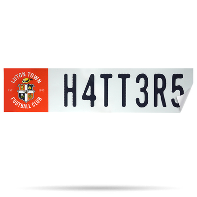 Luton Town H4TT3R5 Car Sticker