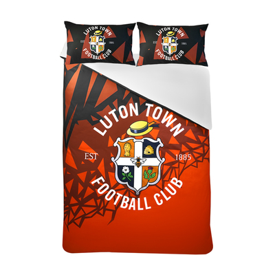 Luton Town Shatter Double Bedding Set