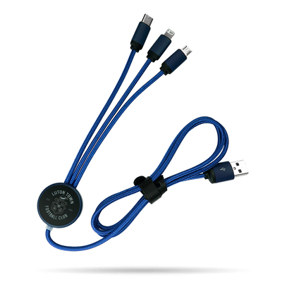 Luton Town Navy Multi-Cable Charger