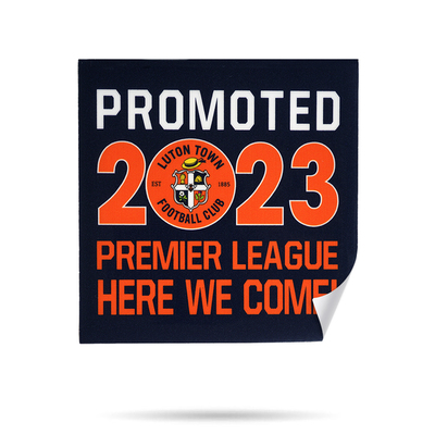 Luton Town Square Promoted Car Sticker