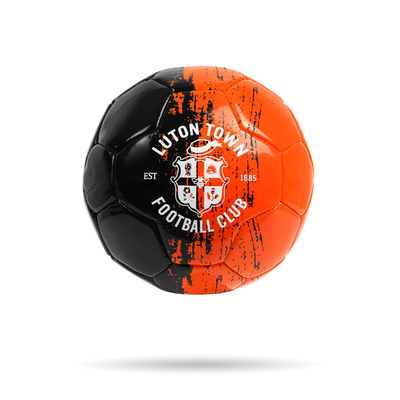 Luton Town Black & Orange Splash Size 1 Football