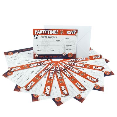 Luton Town 10-Pack Party Invitations