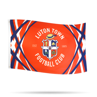 Luton Town Striped Mega Flag
