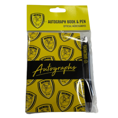 Autograph Book and Pen Set