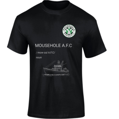 Mens PHONETIC MOWZUL Tshirt - Black