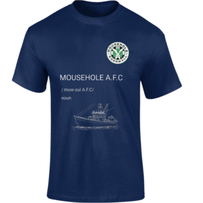 Mens PHONETIC MOWZUL Tshirt - Navy