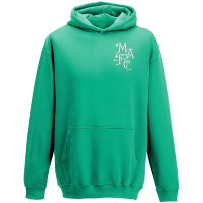 Mens MAFC Crest Hoodie - Green - Adult