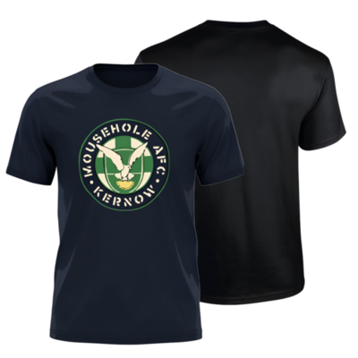 Mens Mousehole Pasty Thief T Shirt- Black