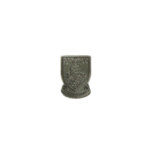  Silver Crest Metal Badge