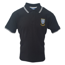  Mens Essential Twin Tipped Polo - Black