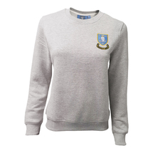 Girls Essential Crew Sweatshirt - Grey