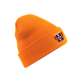 Unisex Knitted Hat - Orange