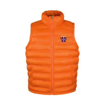 Mens Padded Gillet - Orange