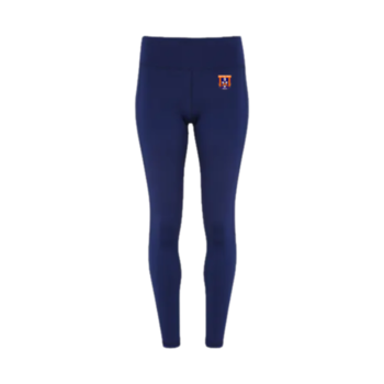 Womens Performance Leggings - Navy