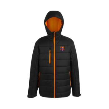Mens Thermal Jacket - Black/Orange